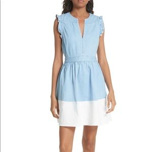 Kate Spade Dip Dye Denim Mini